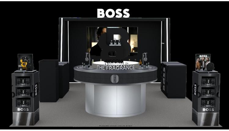 BOSS Fragrance launches pop-up at Bugis Junction